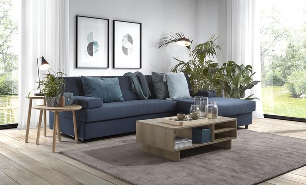 Sofabed zetelbed Dave (2-zit met of zonder longchair) - 0